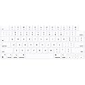 OJOS Keyboard Cover Skin Compatible with 2023-2021 MacBook Pro 14 16 inch M3 M2 Pro/Max A2918 A2992 A2991 A2779 A2780, 2023 MacBook Air 15 inch M2 A2941 Keyboard Protector, White