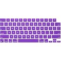 OJOS Keyboard Cover Skin Compatible with 2025-2021 MacBook Pro 14 16 inch M4 M3 M2 M1 Pro/Max, MacBook Air 15" 13.6" M4 M3 M2 Chip A3241 A3114 A2941 A3240 A3113 A2681 Keyboard Protector, Purple