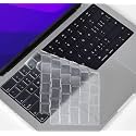 OJOS Premium Keyboard Protector Ultra Thin Compatible with MacBook Pro 14 inch Case 2023 2022 2021 Release M3 A2918 A2992 M2 M1 A2779 A2442 Touch ID TPU Cover Skin, Clear