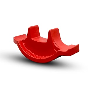 ok play 3 way rocker for kids  ride on amp rocker toy  footrest  backrest  for home nursery  indoor outdoor games  safe amp fun activity toy 105x40x48 cm  large  2 years  red