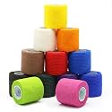 OK TAPE 12 Rolls Self Adhesive Bandage Wrap, Cohesive Elastic Athletic Tape