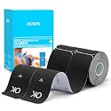 OK TAPE Kinesiology Tape 10" Precut 20 Strips Elastic Tape 2inx16ft