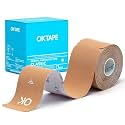 OK TAPE Kinesiology Tape Precut Elastic Hypoallergenic, 20 Strips, 2"x16ft