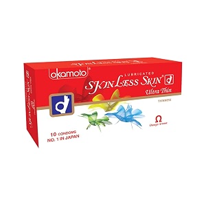 okamoto skinless skin - ultra thin condoms