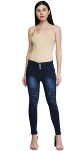 A-Okay Slim Women Dark Blue Jeans