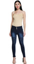 A-Okay Slim Women Dark Blue Jeans