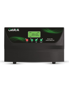 okaya atsw 3050 24v with 36 months warranty pure sine wave inverter 2500 va