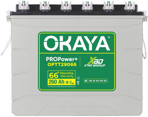 OKAYA 48 Months Warranty Tubular Inverter Battery