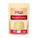 OKHLI MUSAL BRAND Ancient Gurjarabhumi Bhavnagar Gathiya Namkeen Snack Made in Healthy Groundnut Oil|Teatime Non-Spicy Ganthiya Namkeen Nashta||All Age Groups Favourite Savoury Snack-350g*1Pack