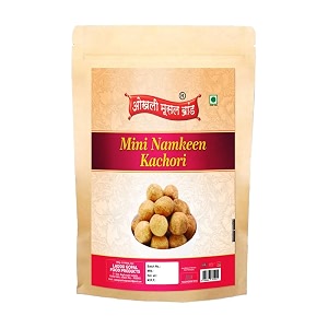 okhli musal brand dry jamnagar mini kachori spicy and crispy gol kachaudee foodie favouritetasty and authentic dry mini kachauri nashta filled with daal and spices fry in earthnuts oil-350g1pack