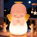 OkiyiD Angel Night Light Guardian Angel Nursery