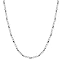 Okos Men's Double Coated Popular Latest Style Stainless Steel Silver Neck Chain For Boys and Men CN1000206