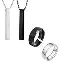 Okos Men's Fashion Jewellery Solid Spear Point Arrowhead Pendant Necklace With Chain For Boys and Men PD1000875