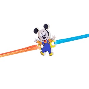 okos okostrendy cartoon characters delicate rakshabandhan rakhis for kids with multi color adjustable cotton thread cute and dearest bhaibhaiyabrother