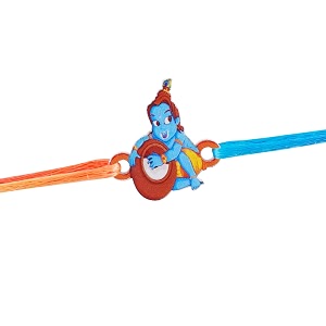 okos okostrendy cartoon characters delicate rakshabandhan rakhis for kids with multi color adjustable cotton thread cute and dearest bhaibhaiyabrother