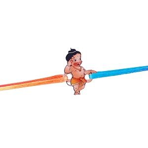 okos okostrendy cartoon characters delicate rakshabandhan rakhis for kids with multi color adjustable cotton thread cute and dearest bhaibhaiyabrother