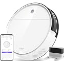 OKP Life Robot Vacuum K5 with 120 Min Runtime, Vacuum Robot Cleaner Compatible with Alexa/APP/Wi-Fi, Self-Charging Super Mini Quiet Robotic Vacuum for Carpets and Hard Floors for Pet Owners and Woman
