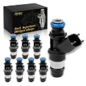 Oktiger Fuel Injectors for Chevy Silverado 1500/Tahoe/Suburban 1500/Avalanche 2007-2009, for GMC Sierra 1500/Yukon 2007-2009, for Cadillac Escalade 07-09, 4.8L 5.3L 6.0L 6.2L V8, OE#12580681(8PCS)