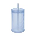 Olababy Silicone Straw Cup for Toddlers 1-3, Unbreakable, Blueberry 9oz
