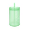 Olababy Silicone Straw Sippy Cup for Toddlers 1-3, Unbreakable, Forest 9oz