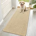 OLANLY Dog Door Mat for Muddy Paws 70x35, Super Absorbent Chenille Mud Mat