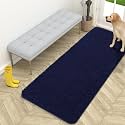 OLANLY Dog Door Mat for Muddy Paws 59x24, Super Absorbent Chenille Mud Mat