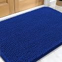 OLANLY Dog Door Mat for Muddy Paws 30x20, Super Absorbent Chenille Mud Mat