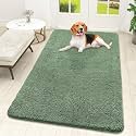 OLANLY Dog Door Mat for Muddy Paws 59x32, Super Absorbent Chenille Mud Mat