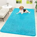 OLANLY Dog Door Mat for Muddy Paws 59x35, Super Absorbent Chenille Mud Mat