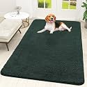 OLANLY Dog Door Mat for Muddy Paws 59x35, Super Absorbent Chenille Mud Mat