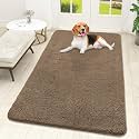 OLANLY Dog Door Mat for Muddy Paws 59x32, Super Absorbent Chenille Mud Mat