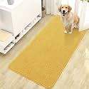 OLANLY Dog Door Mat for Muddy Paws 47x24, Super Absorbent Chenille Mud Mat