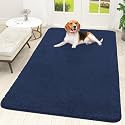 OLANLY Dog Door Mat for Muddy Paws 59x35, Super Absorbent Chenille Mud Mat