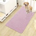 OLANLY Dog Door Mat for Muddy Paws 40x24, Super Absorbent Chenille Mud Mat