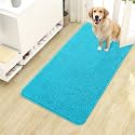 OLANLY Dog Door Mat for Muddy Paws 40x24, Super Absorbent Chenille Mud Mat