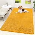 OLANLY Dog Door Mat for Muddy Paws 59x35, Super Absorbent Chenille Mud Mat