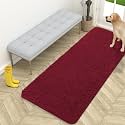 OLANLY Dog Door Mat for Muddy Paws 59x24, Super Absorbent Chenille Mud Mat