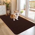 OLANLY Dog Door Mat for Muddy Paws 45x27, Super Absorbent Chenille Mud Mat