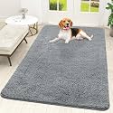 OLANLY Dog Door Mat for Muddy Paws 59x35, Super Absorbent Chenille Mud Mat