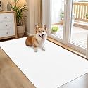 OLANLY Dog Door Mat for Muddy Paws 54x32, Super Absorbent Chenille Mud Mat