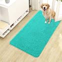OLANLY Dog Door Mat for Muddy Paws 40x24, Super Absorbent Chenille Mud Mat