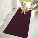 OLANLY Dog Door Mat for Muddy Paws 70x35, Super Absorbent Chenille Mud Mat