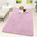 OLANLY Dog Door Mat for Muddy Paws 59x32, Super Absorbent Chenille Mud Mat