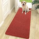 OLANLY Dog Door Mat for Muddy Paws 70x24, Super Absorbent Chenille Mud Mat