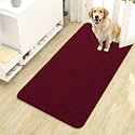 OLANLY Dog Door Mat for Muddy Paws 44x24, Super Absorbent Chenille Mud Mat