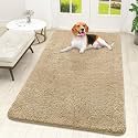 OLANLY Dog Door Mat for Muddy Paws 59x32, Super Absorbent Chenille Mud Mat