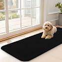 OLANLY Dog Door Mat for Muddy Paws 47x17, Super Absorbent Chenille Mud Mat