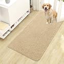 OLANLY Dog Door Mat for Muddy Paws 44x24, Super Absorbent Chenille Mud Mat