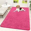 OLANLY Dog Door Mat for Muddy Paws 59x35, Super Absorbent Chenille Mud Mat