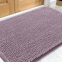 OLANLY Dog Door Mat for Muddy Paws 30x20, Super Absorbent Chenille Mud Mat
